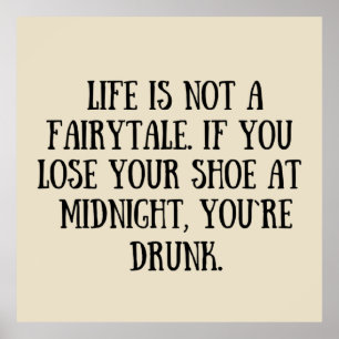 lustige sarkastische Redewendungen Poster