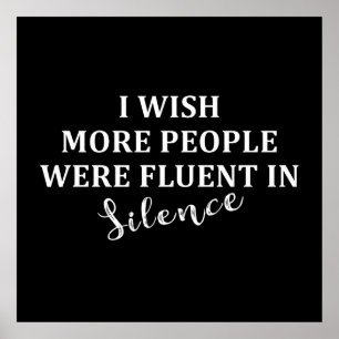 lustige sarkastische Redewendungen Poster