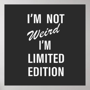 lustige sarkastische Redewendungen Poster