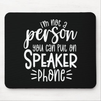 Lustige sarkastische spreche die Wahrheit beleidig Mousepad