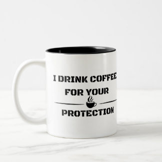Lustige sarkastische Tasse - Ich trinke Kaffee