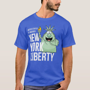 Lustige sarkastische USA New York Statue Of Libert T-Shirt