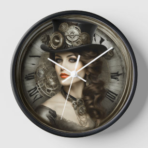 Lustige sarkastische Wanduhr