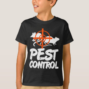 Lustige Schädlingsbekämpfung Humor für Rattenjäger T-Shirt