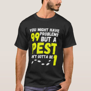 Lustige Schädlingsbekämpfung Schädlingsbekämpfer V T-Shirt
