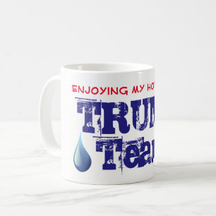 Lustige Schale Risse des Trumpfs Tasse