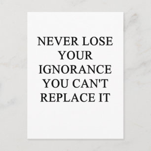 Lustige Scheidungsidee für Sie Postkarte