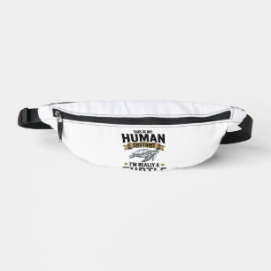 Lustige Schildkröten-Kostüm Vintage-Stich-Design_1 Bauchtasche