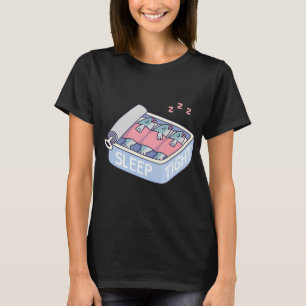 Lustige Schlaf Gut Schlafende Sardinen In Dosen Pu T-Shirt