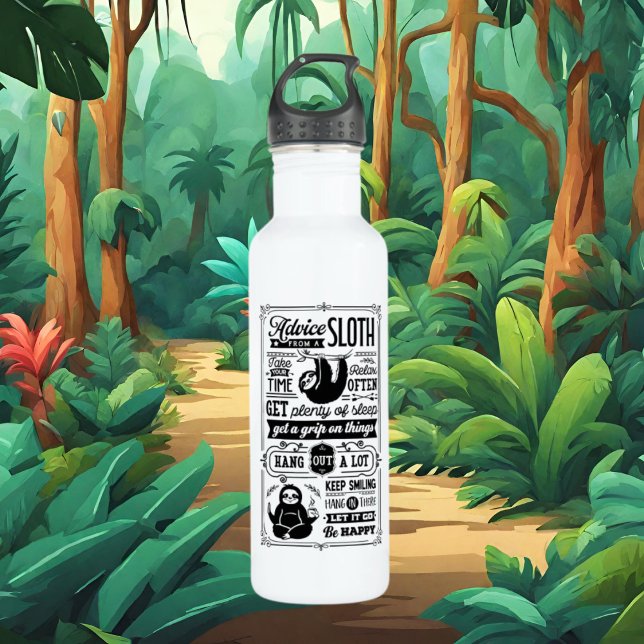 lustige Schlagwortkunst Edelstahl Wasserflasche Edelstahlflasche (Von Creator hochgeladen)