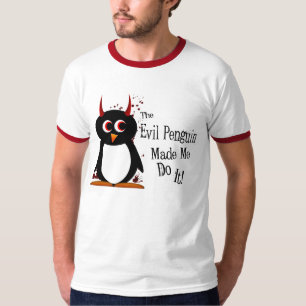 Lustige schlechte Penguin™ Typen T T-Shirt