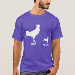 Lustige schmutzige Chickenee unanständige anstößig T-Shirt