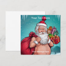 Lustige schmutzige Weihnachtsmann-Weihnachtskollek
