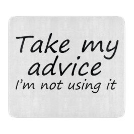 Lustige Schneidebrett