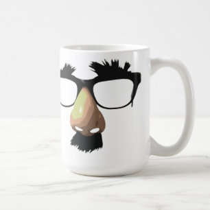 Lustige Schnurrbart-Tasse Tasse