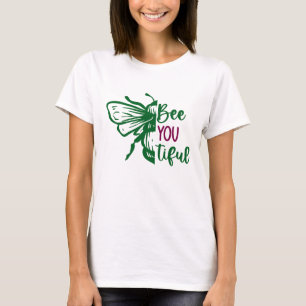 Lustige schöne Biene inspiriert T-Shirt