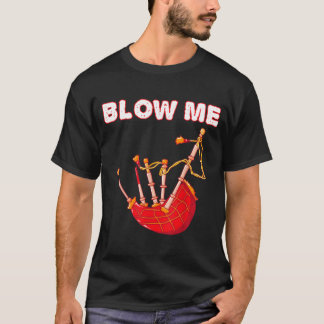 Lustige schottische Dudelsäcke Tartan Sarkastisch T-Shirt