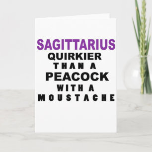 Lustige Schütze-Geburtstags-Karte Karte