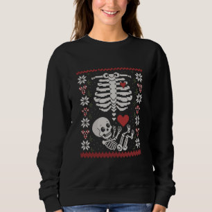 Lustige schwangere hässliche Weihnachtspullover To Sweatshirt