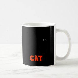 Lustige schwarze Katze Katzen Diener Kaffeetasse