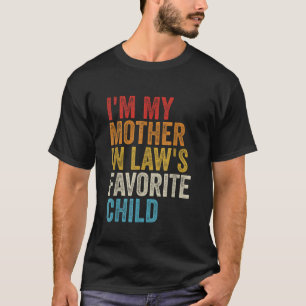 Lustige Schwiegertochter Lieblingskind Schwiegerso T-Shirt