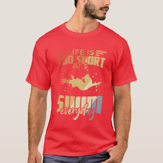 Lustige Schwimmzitate T-Shirt
