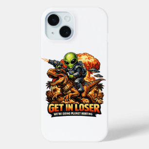 Lustige Sci-Fi-Fantasy-Meme-Kunst, Außerirdischer Case-Mate iPhone Hülle