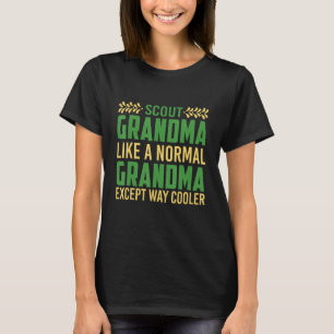 Lustige Scouting-Zitat Scout Oma Geschenk Camping T-Shirt