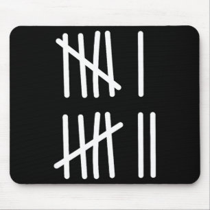 Lustige Sechs Sieben 67 Meme Strichliste 6 7 Zahle Mousepad