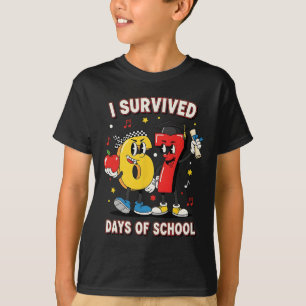 Lustige Sechs Sieben 67 Schul-Meme-Nummer Humor _1 T-Shirt
