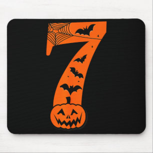 Lustige Sechs Sieben 6 7 Meme Design Paare Hallowe Mousepad