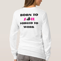 Lustige Segelnboots-Spaßseeleute