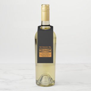 Lustige selbst gemachte Wein-Flaschen-Aufhänger Flaschenanhänger