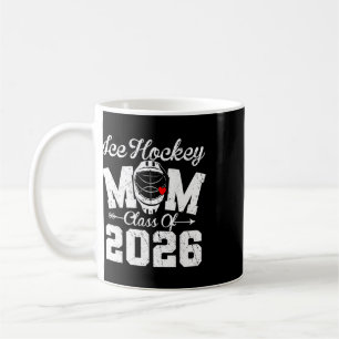 Lustige Senior-Eishockey-Mutter Abschlussjahrgang  Kaffeetasse