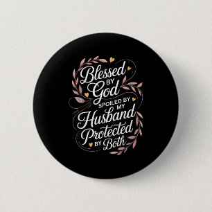 Lustige Siled Ehefrau Kunst Für Frauen Mädchen Mpy Button