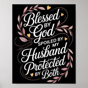 Lustige Siled-Ehefrau-Kunst für Frauen Mädchen Mpy Poster