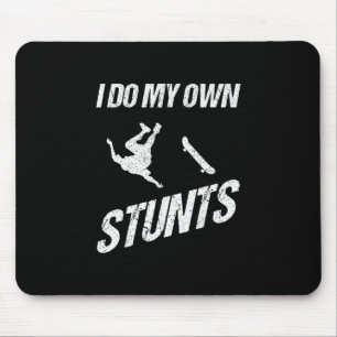 Lustige Skateboard-Kunst für Männer Frauen Jungen Mousepad