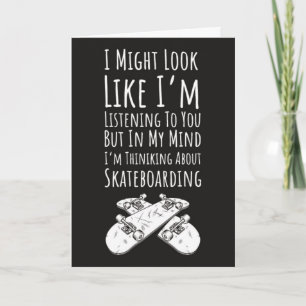 Lustige Skateboarder Karten Skaten Cooler Skater S