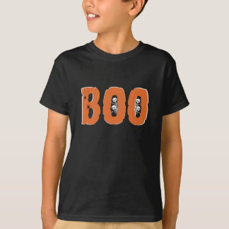 Lustige Skelette spähen BOO Halloween T-Shirt