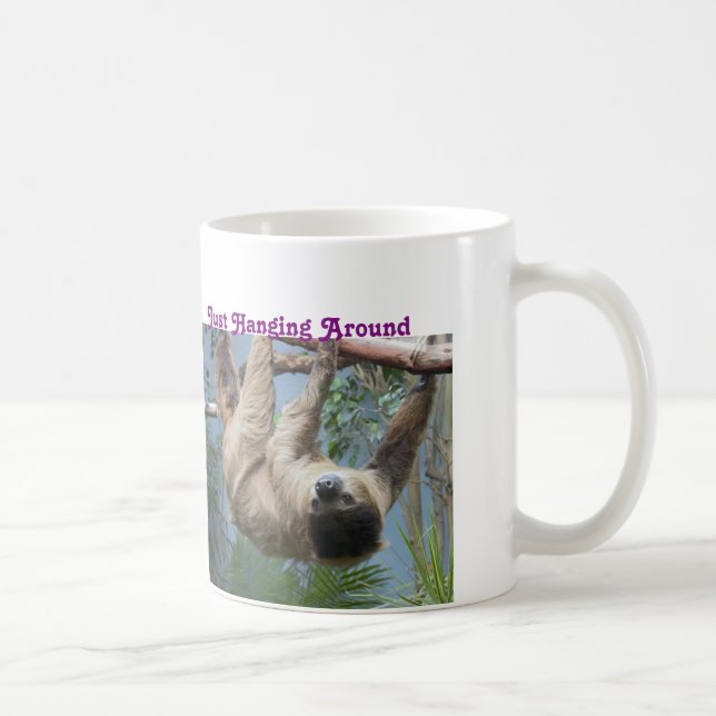 Lustige Sloth-Tasse Tasse (Rechts)
