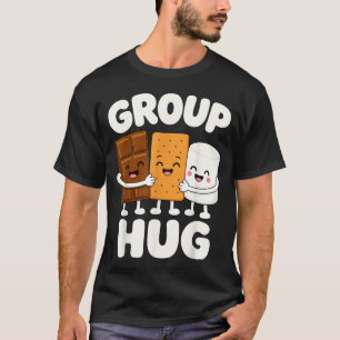 Lustige S'mores-Marshmallow-Lagerfeuer  T-Shirt