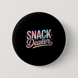 Lustige Snack-Esser-Spruch Humorvoller Food-Lover  Button