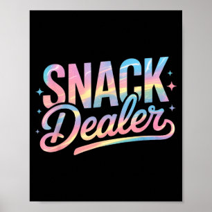 Lustige Snack-Esser-Sprüche Humorvolle Lebensmitte Poster