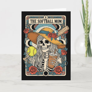 Lustige Softll-Mutter-Skelett-Tarotkarte Mama-Spie Karte