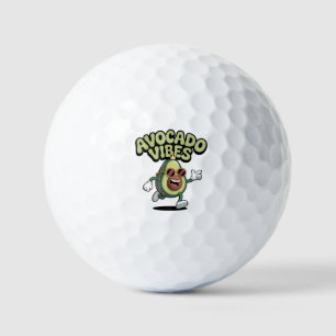 Lustige Sonnenbrille Avocado Golfball