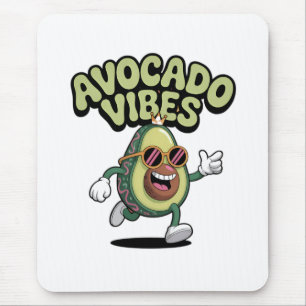 Lustige Sonnenbrille Avocado Mousepad