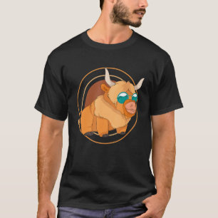 Lustige Sonnenbrille Bauernhof Tier Cool Scottish  T-Shirt
