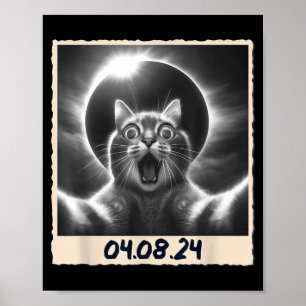 Lustige Sonnenfinsternis 04 08 24 Poster
