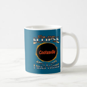 Lustige Sonnenfinsternis Coatesville Indiana Da Kaffeetasse