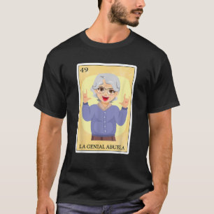 Lustige spanische mexikanische Bingo-Geschenke La  T-Shirt